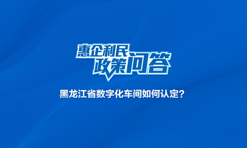 黑龍江省數字化車間如何認定？